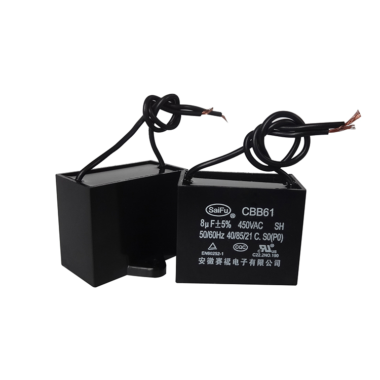 CBB61(ac capacitor)-450VAC-8uf